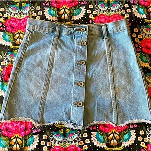 Forever 21 Jean Skirt